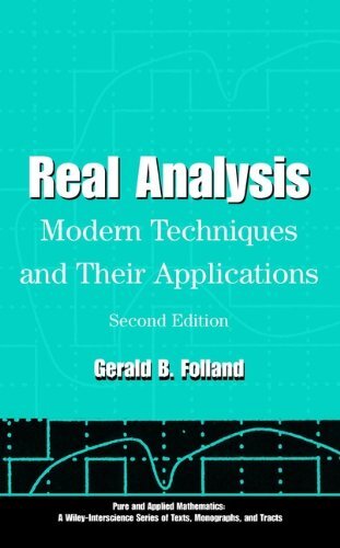 Real Analysis Modern Techniques and Their Applications