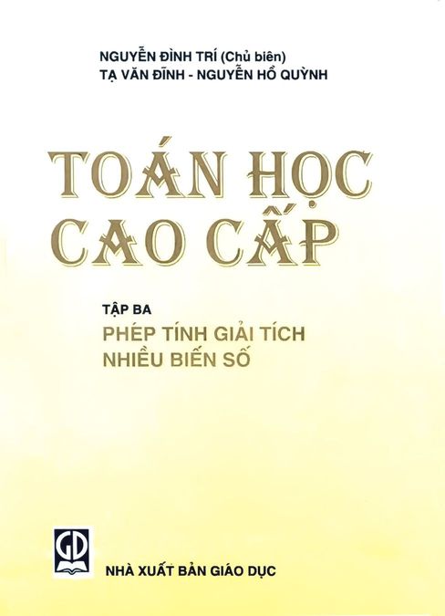 Toán học Cao cấp - Tập ba: Phép tính Giải tích nhiều biến số